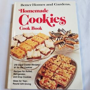 VIintage Better Homes and Gardens Homemade Cookies Cook Book